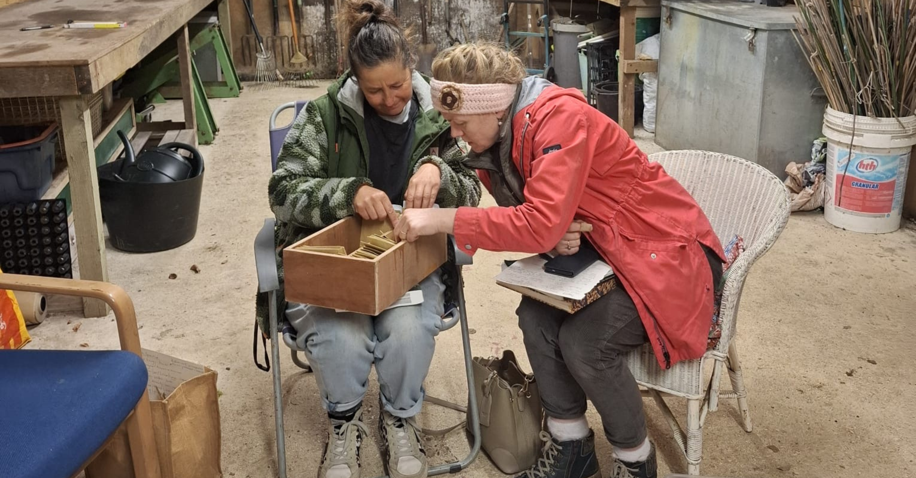 Learning to save seeds – and bringing those skills back to Cheltenham
