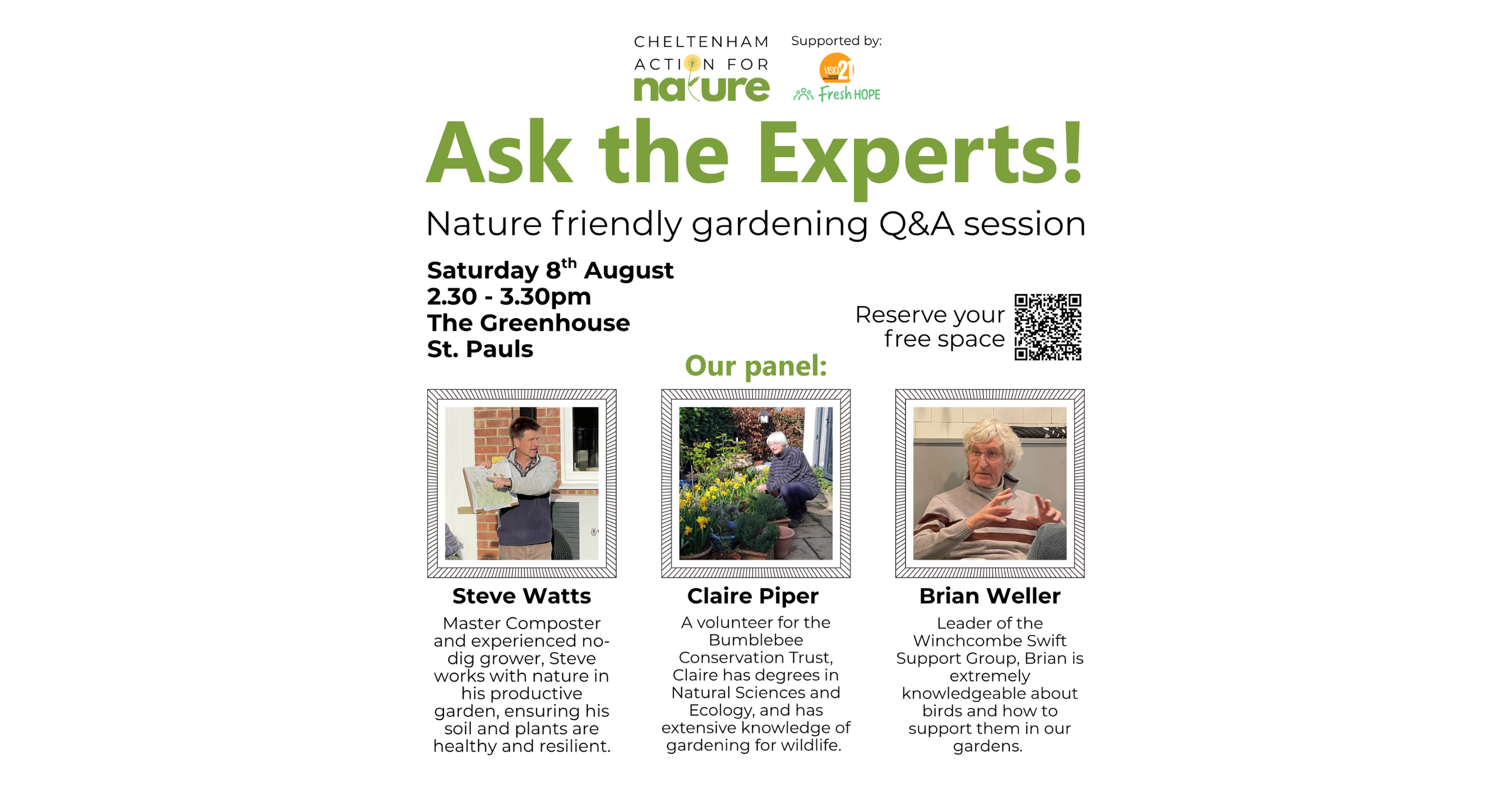 Bring Your Nature Gardening Questions to Our Expert Panel
